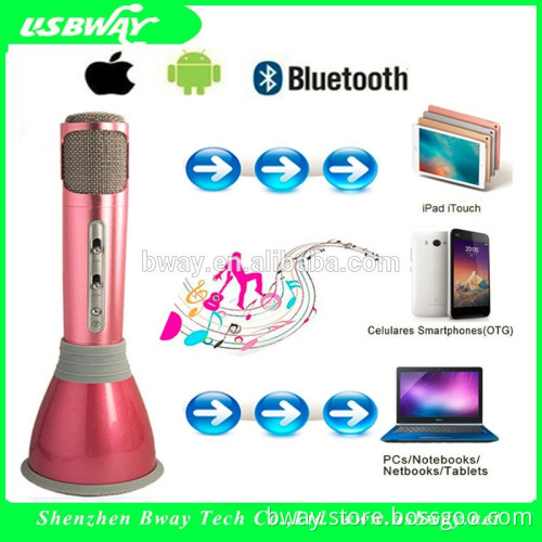 Wireless Bluetooth Microphone for Home KTV Outdoor Party Karaoke with Speaker and Voice Record Mini Karaoke Player